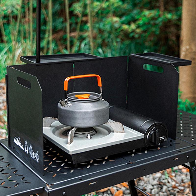 Camping Cooking Wind Blocker - Outdoor Wind Blocker fornello da campeggio