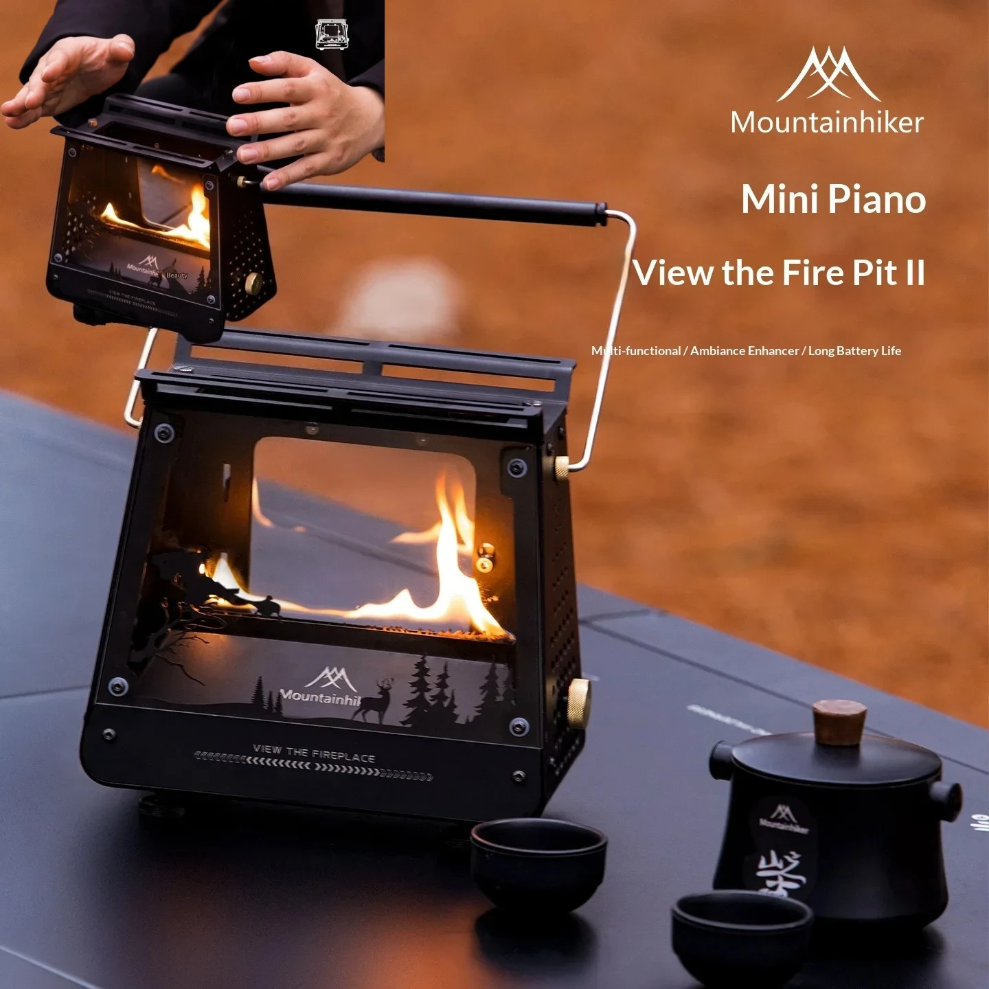 Camping Cooking Tent - MOUNTAINHIKER Stufa a Olio Portatile per