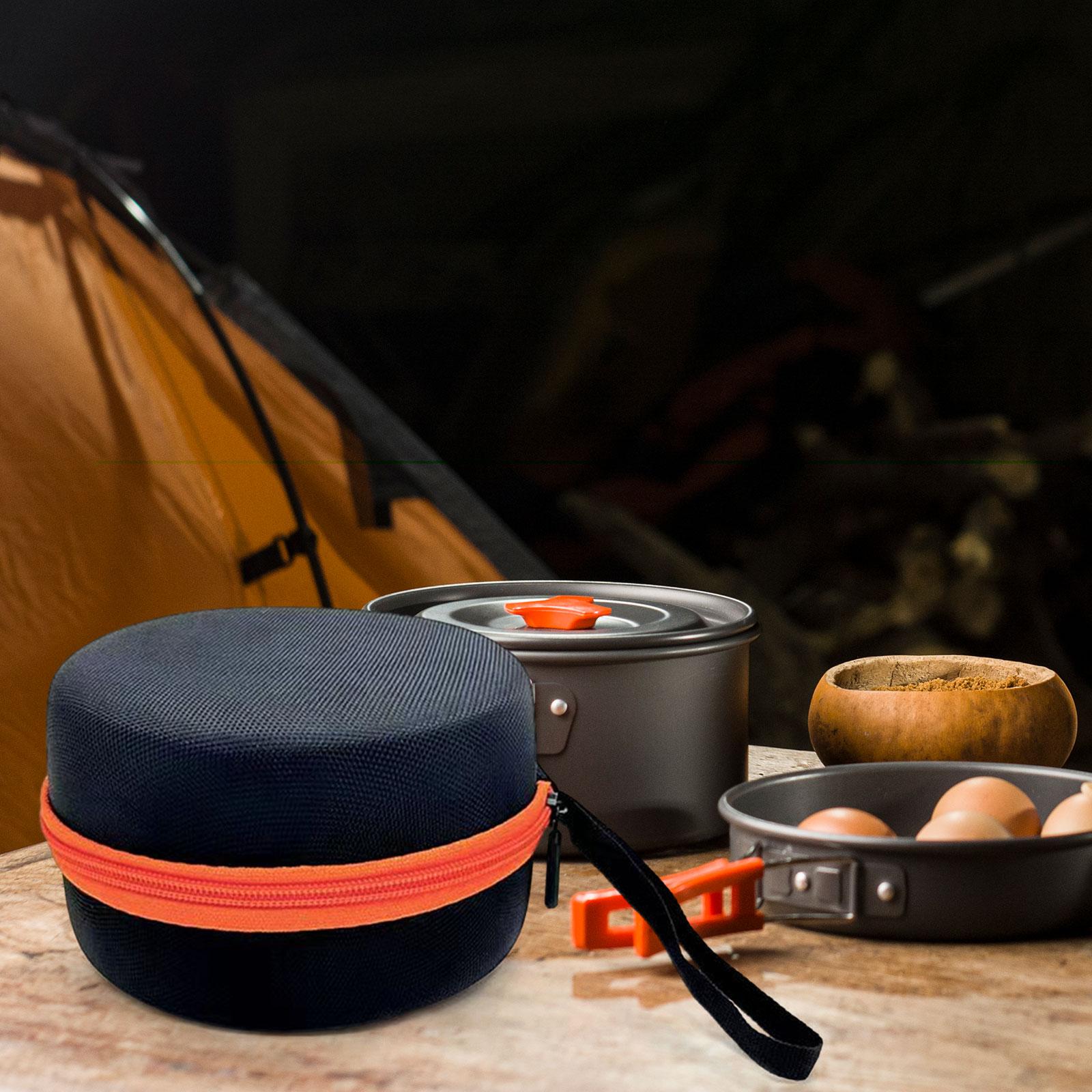 Camping Cooking Set With Bag - Borsa per la conservazione della stufa