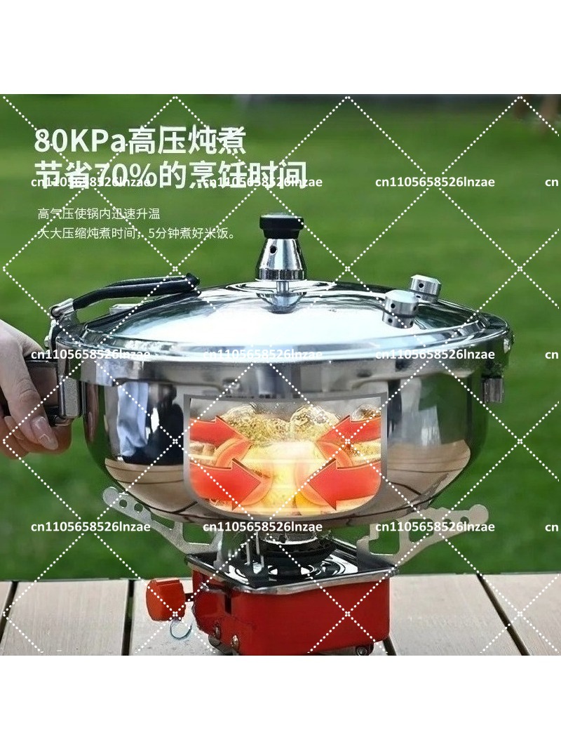 Camping Cooking Meals - Pentola a Pressione da Campeggio in