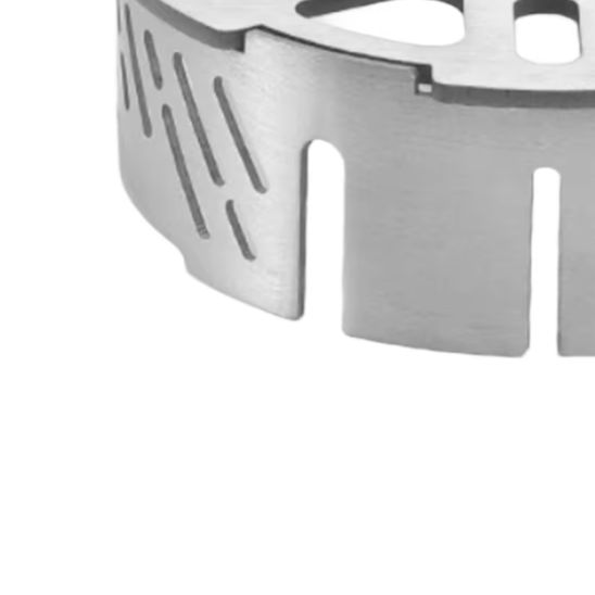 Camping Cooking Ring - Anello antivento in acciaio inossidabile per