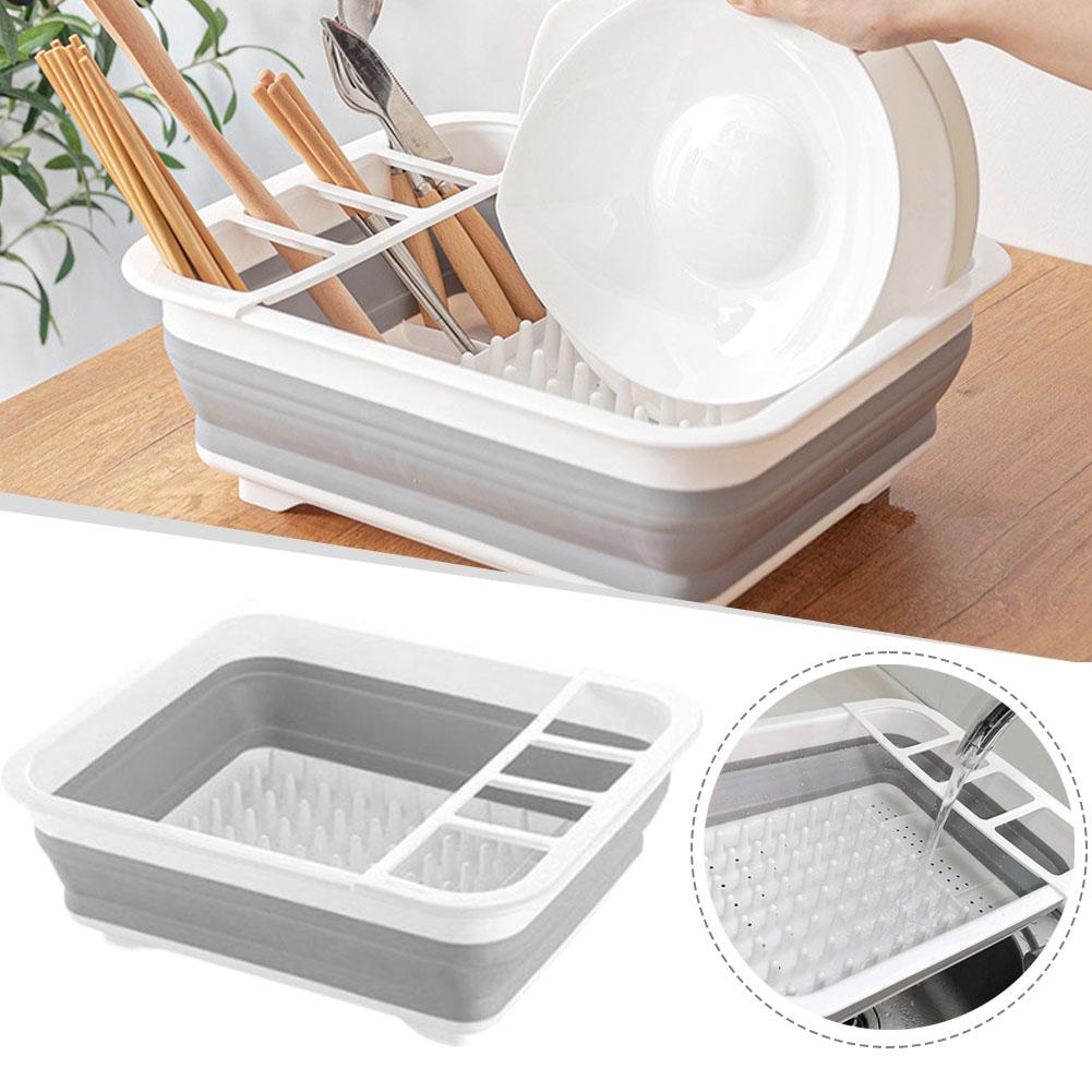 Camping Cooking Meals - Scolapiatti Pieghevole, Organizzatore per Stoviglie, Scolapiatti