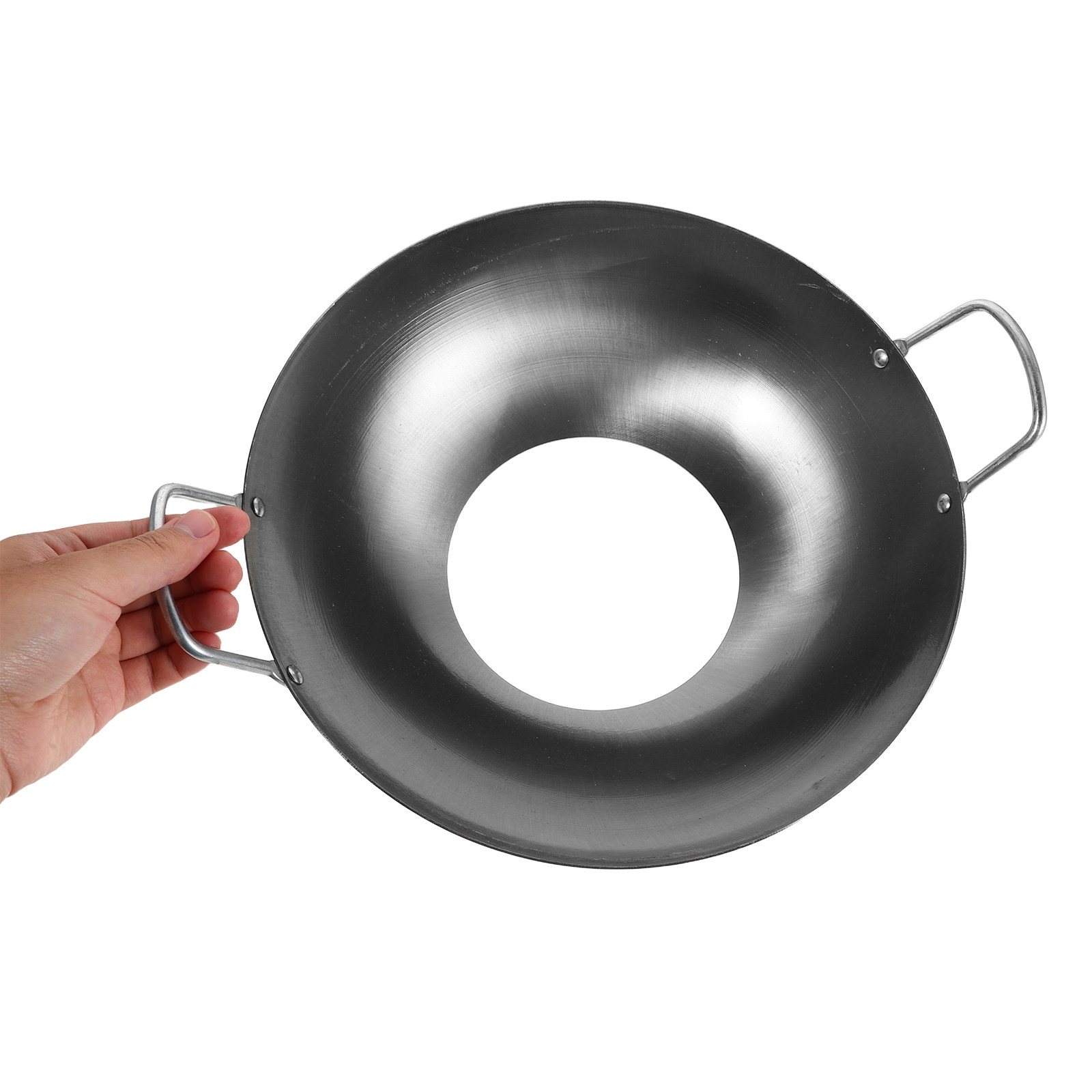 Camping Cooking Ring - Supporto per Wok in Ferro Antiscivolo