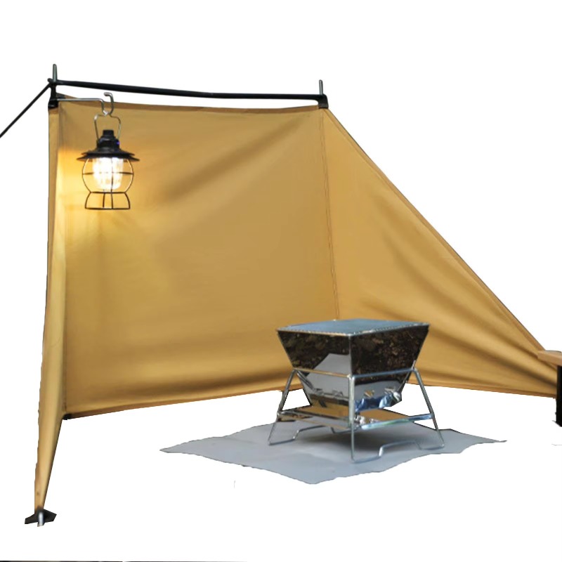 Camping Cooking Wind Blocker - Parabrezza da campeggio Oxford da cucina,