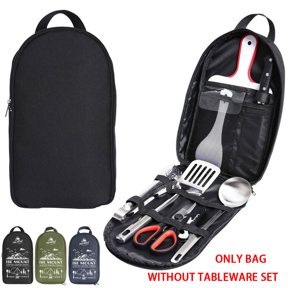 Camping Cooking Organizer - 2024 Set di utensili da picnic