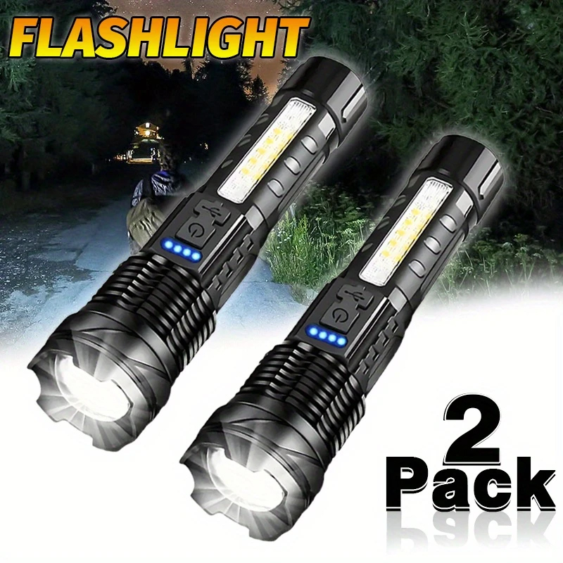 Camping Cooking Fish - Potente torcia a LED XHP50 impermeabile