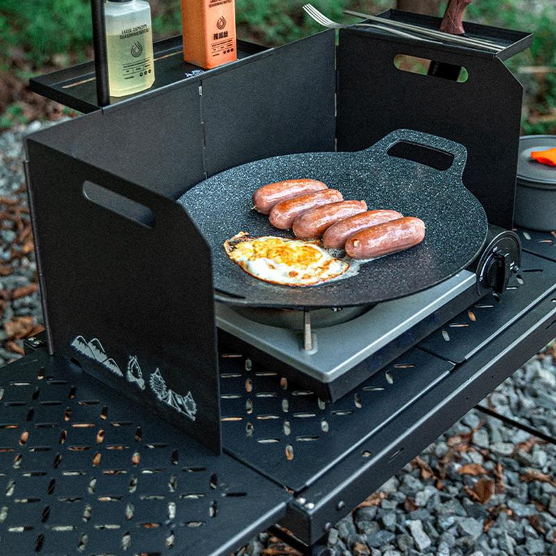 Outdoor Wind Blocker fornello  - Camping Cooking Wind Blocker recensione e prezzo