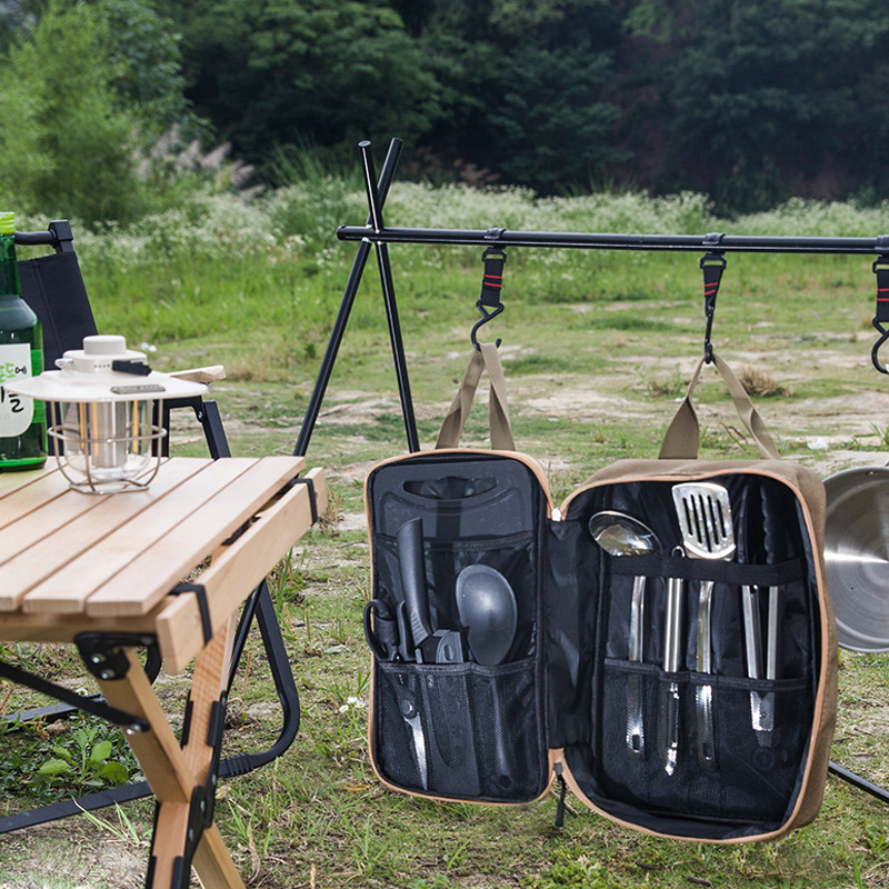 Set da Cucina da Campeggio 8 P - Camping Cooking Set With Bag recensione e prezzo