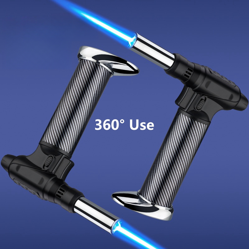 360 °   Accendino a gas butano - Camping Cooking Flame recensione e prezzo