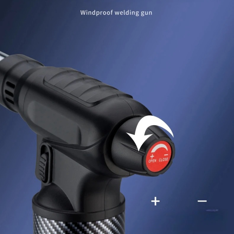 360 °   Accendino a gas butano - Camping Cooking Flame recensione e prezzo