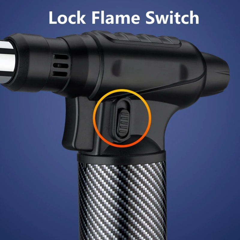 360 °   Accendino a gas butano - Camping Cooking Flame recensione e prezzo