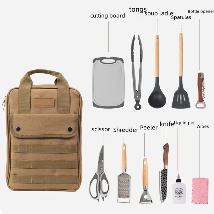 Set di accessori per utensili  - Camping Cooking Set With Bag recensione e prezzo