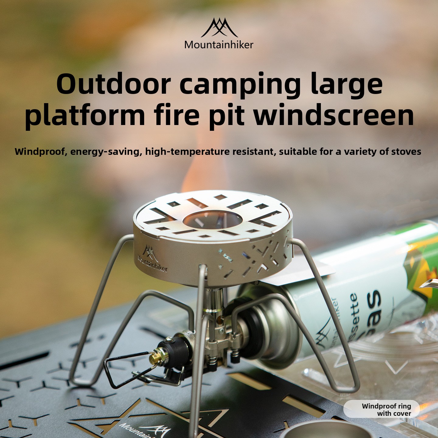 MOUNTAINHIKER Fornello a Gas P - Camping Cooking Ring recensione e prezzo