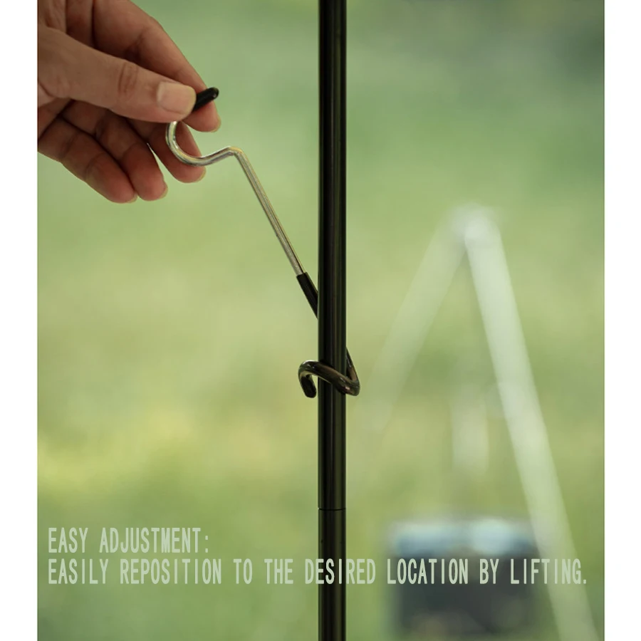 Gancio per luce da campeggio a - Camping Cooking Organizer recensione e prezzo