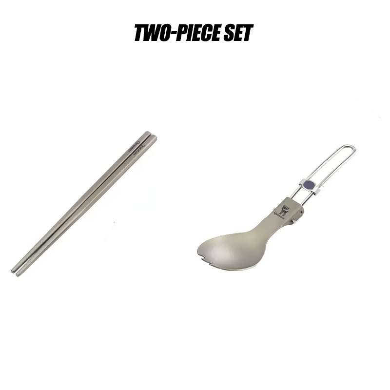 Cucchiaio-Forchetta in Titanio - Camp Spork Set recensione e prezzo