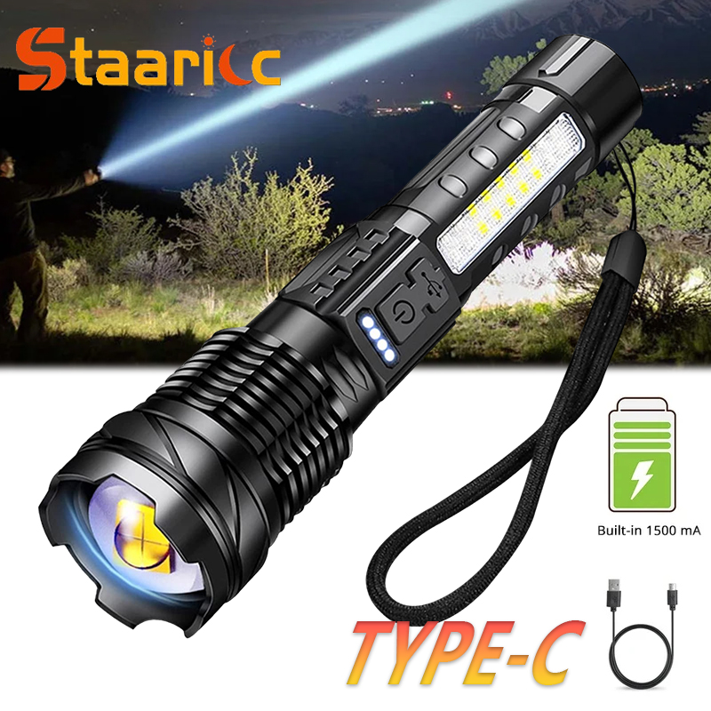 Potente Torcia LED XHP50 Imper - Camping Cooking Fish recensione e prezzo