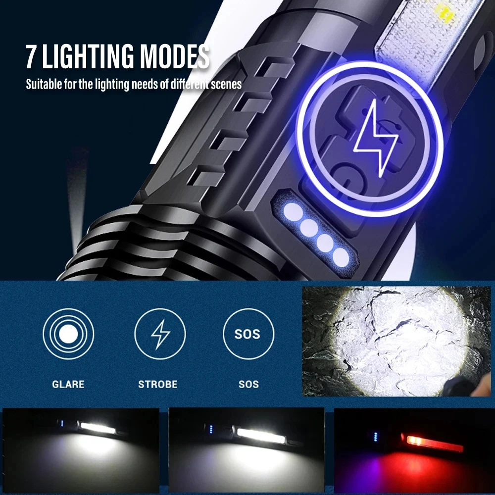 Potente Torcia LED XHP50 Imper - Camping Cooking Fish recensione e prezzo