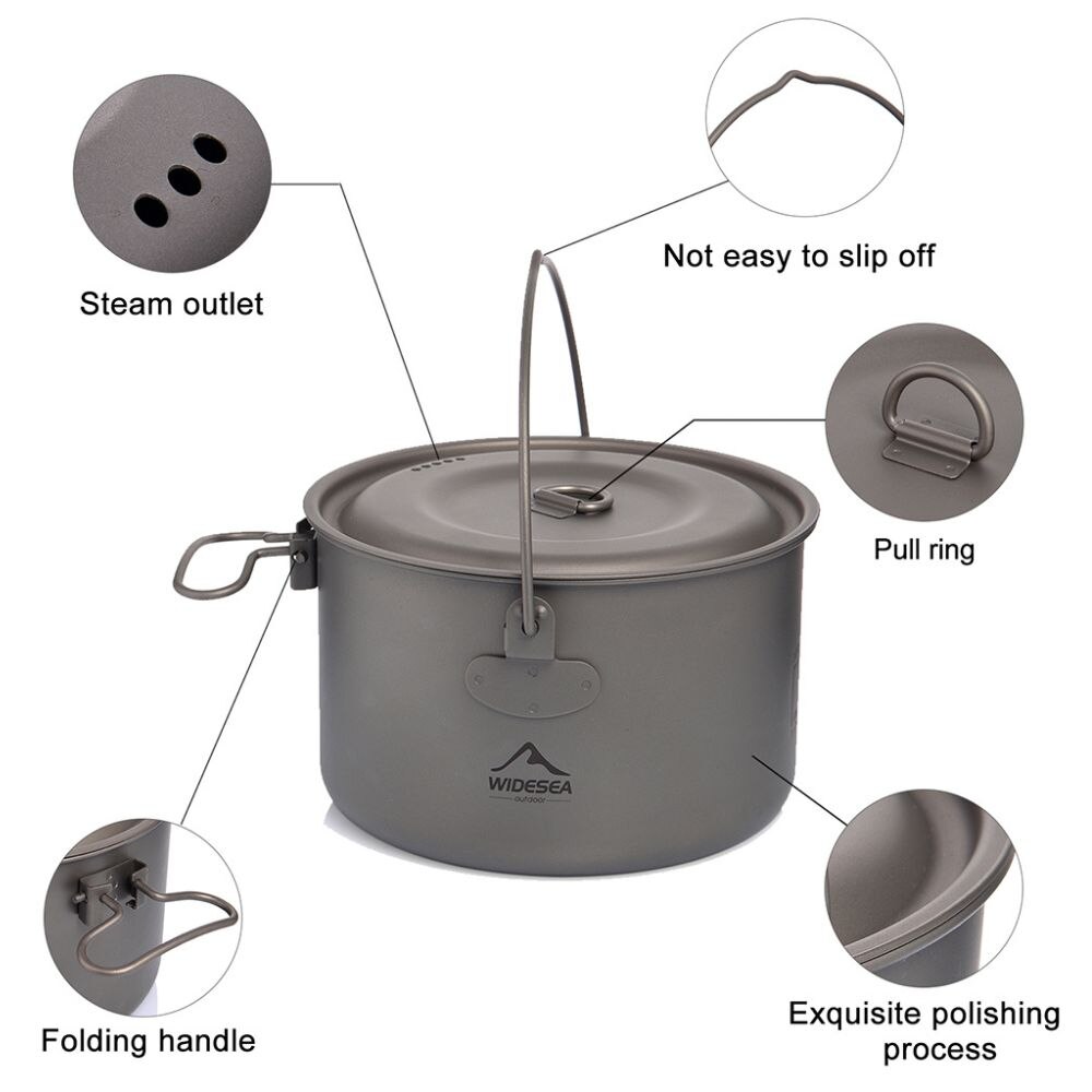 Widesea Stoviglie da campeggio - Camping Cooking Rice recensione e prezzo