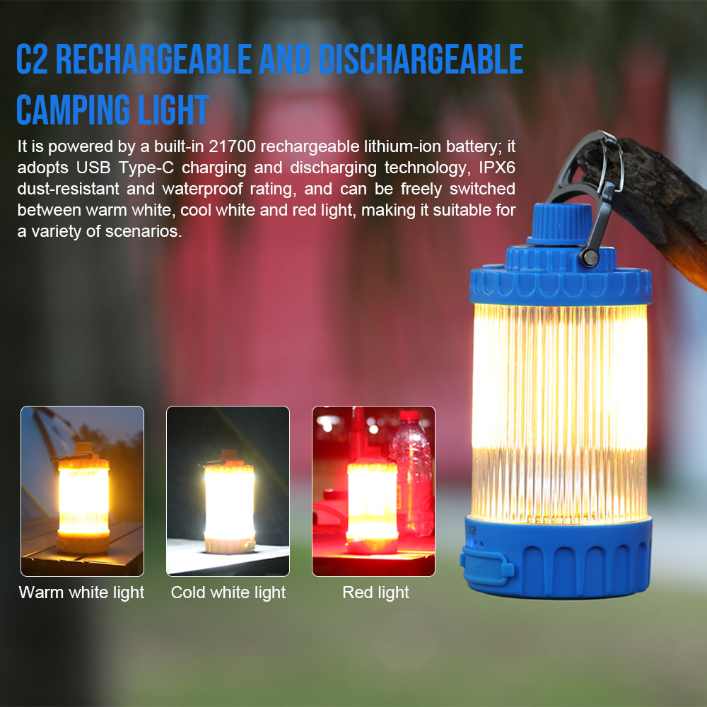 Trustfire C2 USB ricaricabile  - Camping Cooking Tent recensione e prezzo
