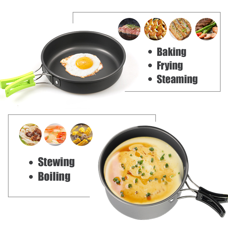 WESTTUNE Kit di pentole da cam - Camping Cooking Rice recensione e prezzo