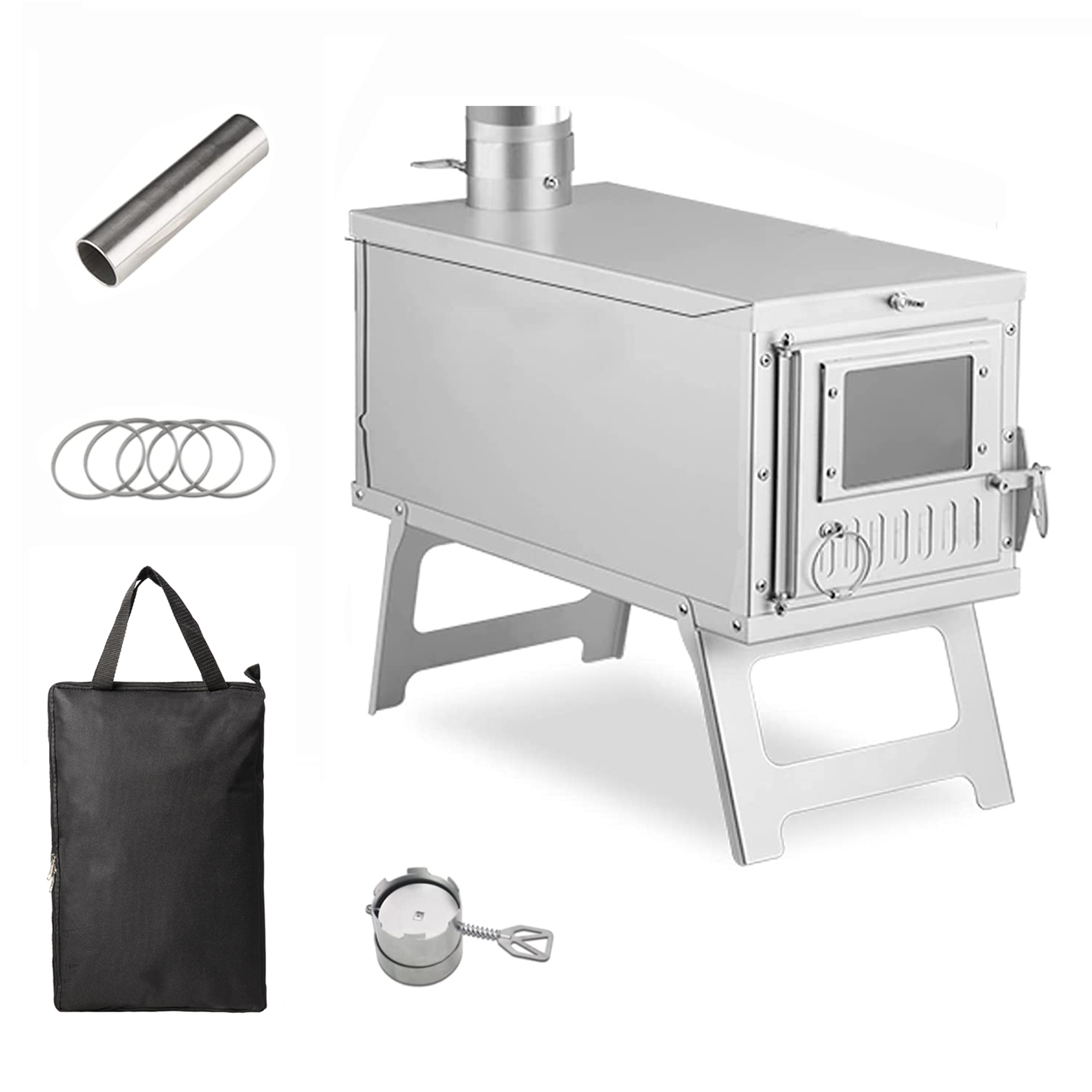 Stufa a legna stufa portatile  - Camping Cooking Tent recensione e prezzo