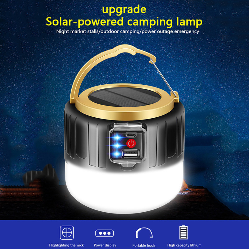 Lampada da campeggio a LED sol - Camping Cooking Tent recensione e prezzo