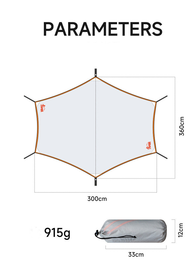 Tenda parasole, riparo protett - Camping Cooking Tent recensione e prezzo