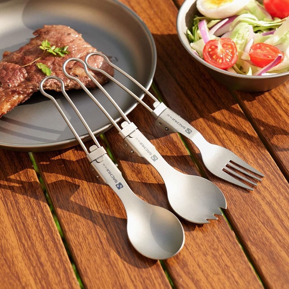Set di posate da campeggio in  - Camp Spork Set recensione e prezzo