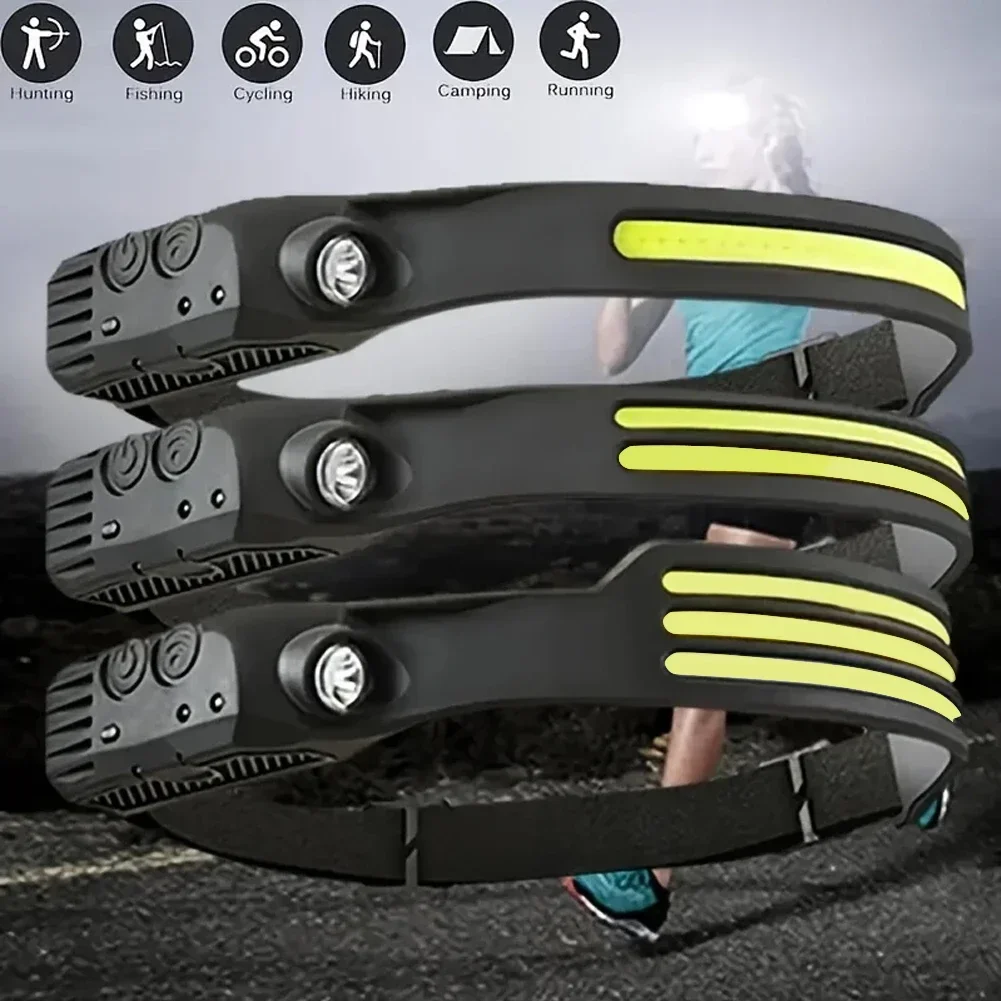 Lampada Frontale LED con Senso - Camping Cooking Fish recensione e prezzo