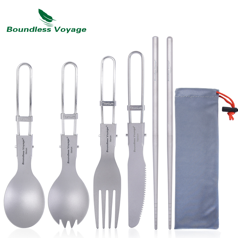 Boundless Voyage Titanium Posa - Camp Spork Set recensione e prezzo