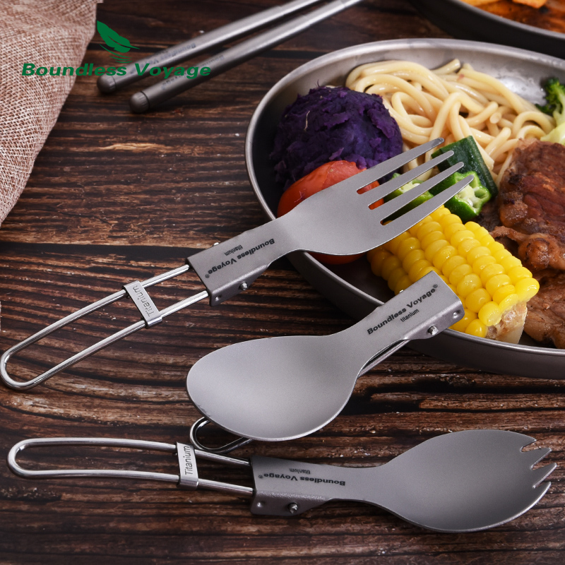 Boundless Voyage Titanium Posa - Camp Spork Set recensione e prezzo