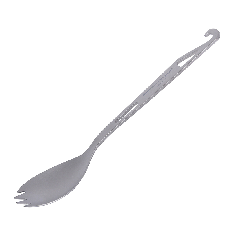 Set di posate 3-in-1 in titani - Camp Spork Set recensione e prezzo