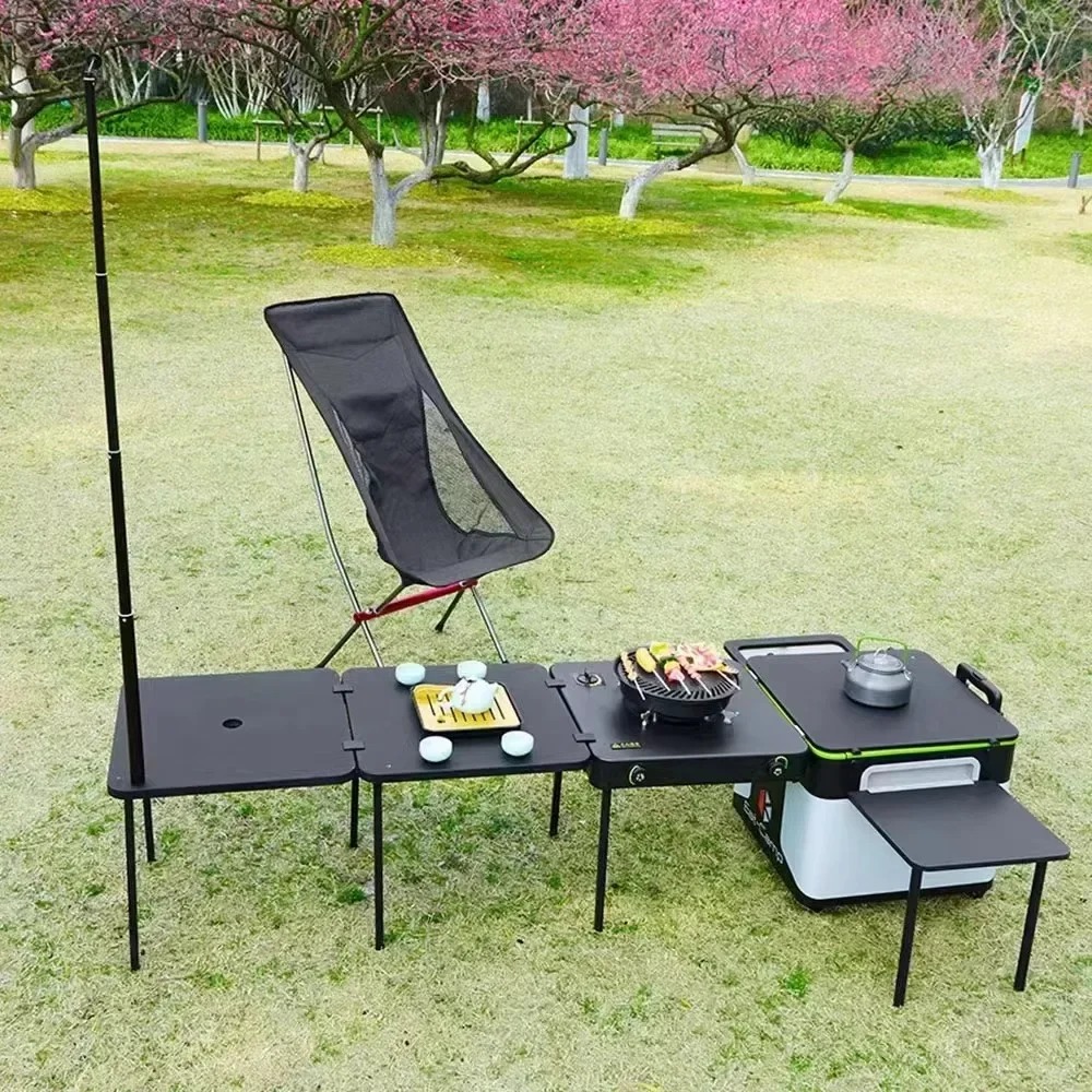 JWQ-007 Cucina da Campeggio Po - Quality Camping Cooking Set recensione e prezzo