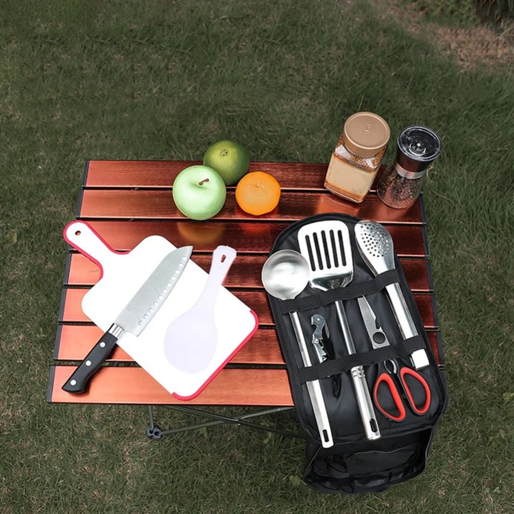 2024 Set di utensili da picnic - Camping Cooking Organizer recensione e prezzo