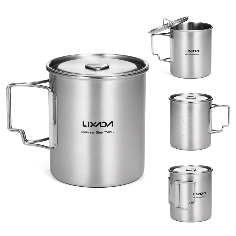 Lixada tazza da 750ml tazza da - Camping Cooking Set With Bag recensione e prezzo