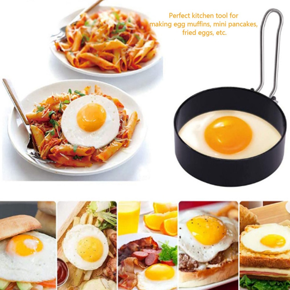 Set di 2 Stampi per Uova in Ac - Camping Cooking Ring recensione e prezzo