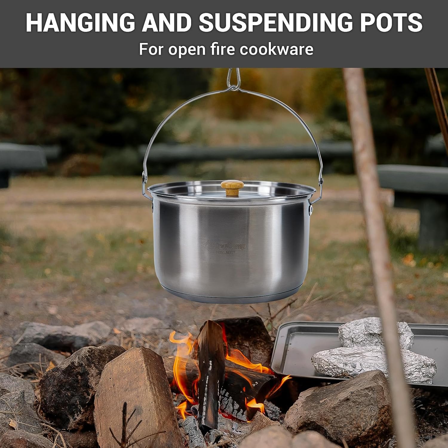 Set di Pentole da Campeggio in - Camping Cooking Set With Bag recensione e prezzo