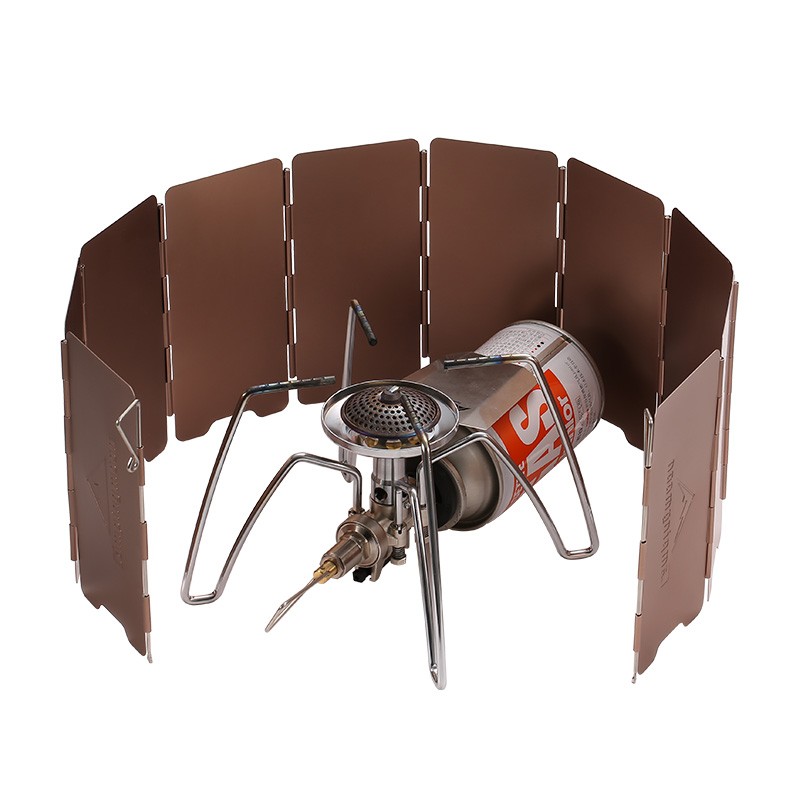 Parabrezza per fornello a gas  - Camping Cooking No Gas recensione e prezzo