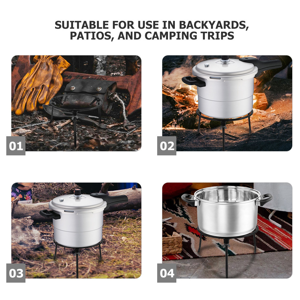 Supporto per Pentola da Cucina - Camping Cooking Open Fire recensione e prezzo