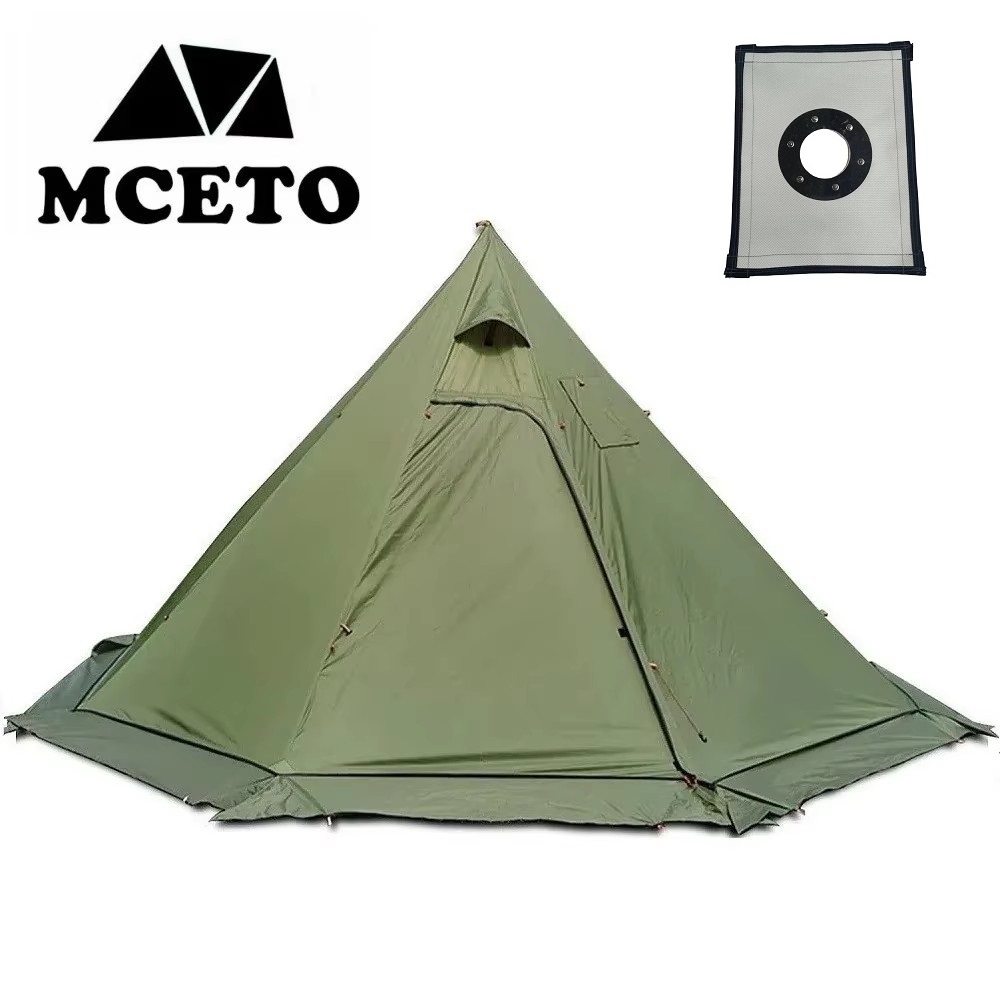 Nuova tenda piramidale con gon - Camping Cooking Tent recensione e prezzo