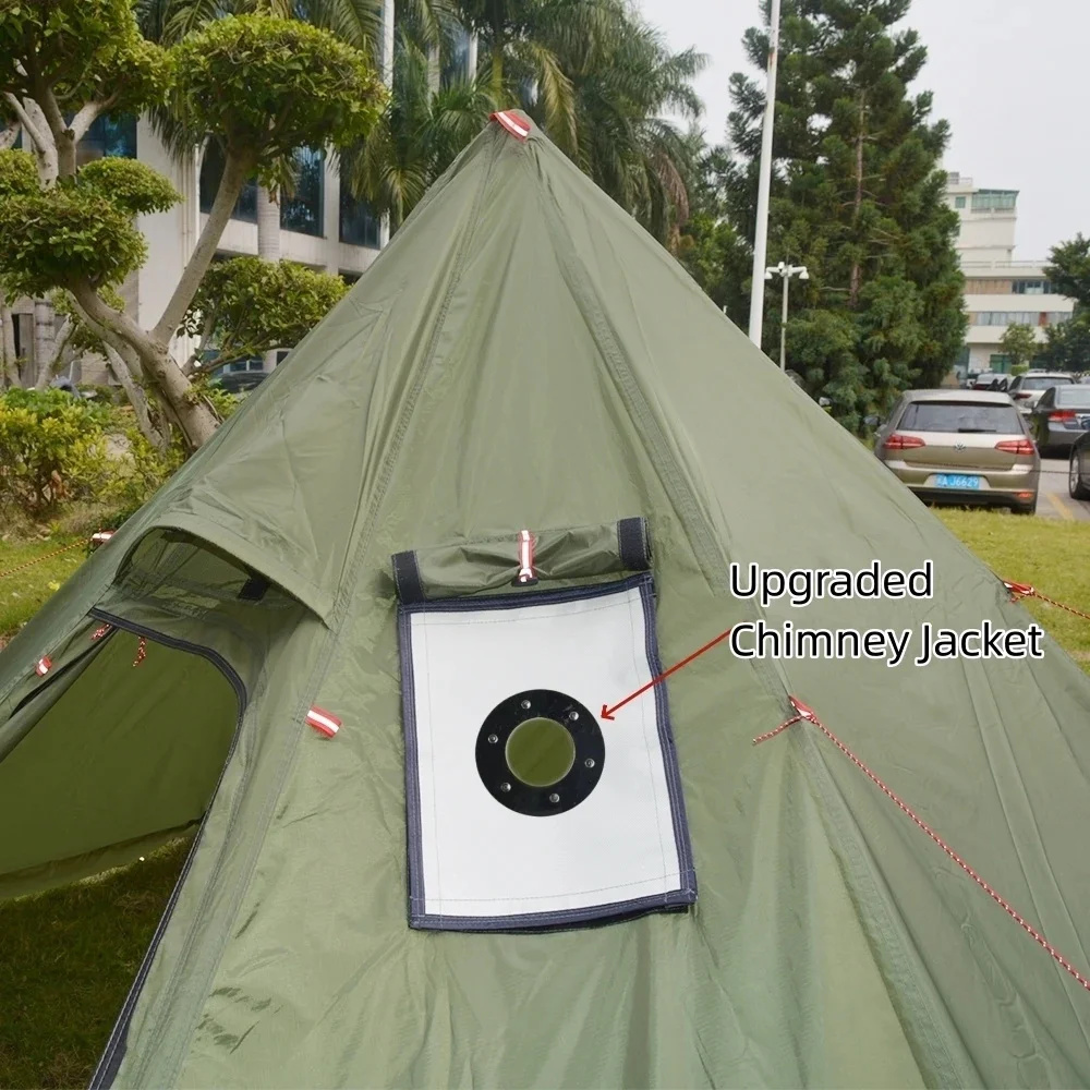 Nuova tenda piramidale con gon - Camping Cooking Tent recensione e prezzo