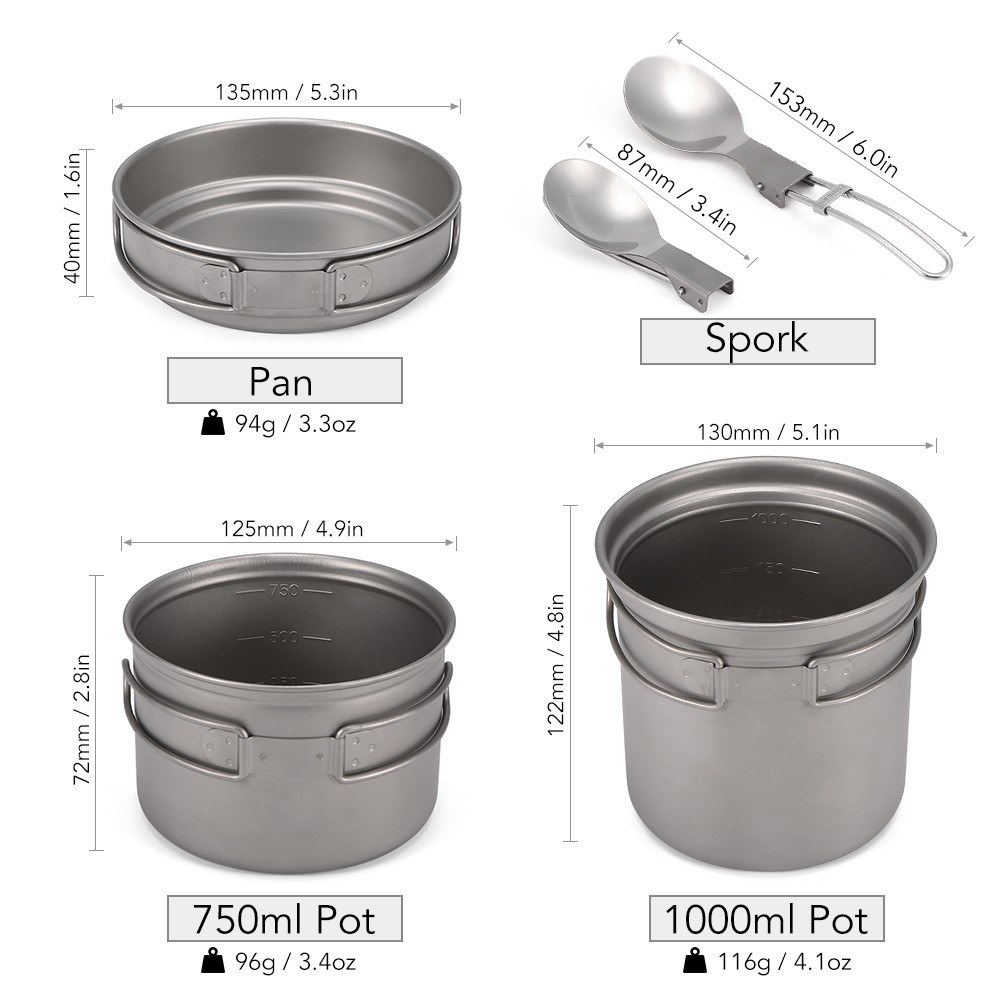Set da Cucina da Campeggio Ult - Camp Spork Set recensione e prezzo