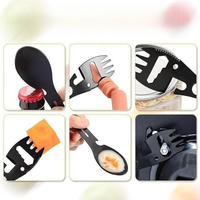 Set di Utensili da Campeggio 1 - Camp Spork Set recensione e prezzo